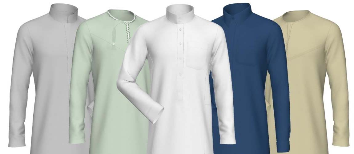 Emirati vs Saudi Thobes