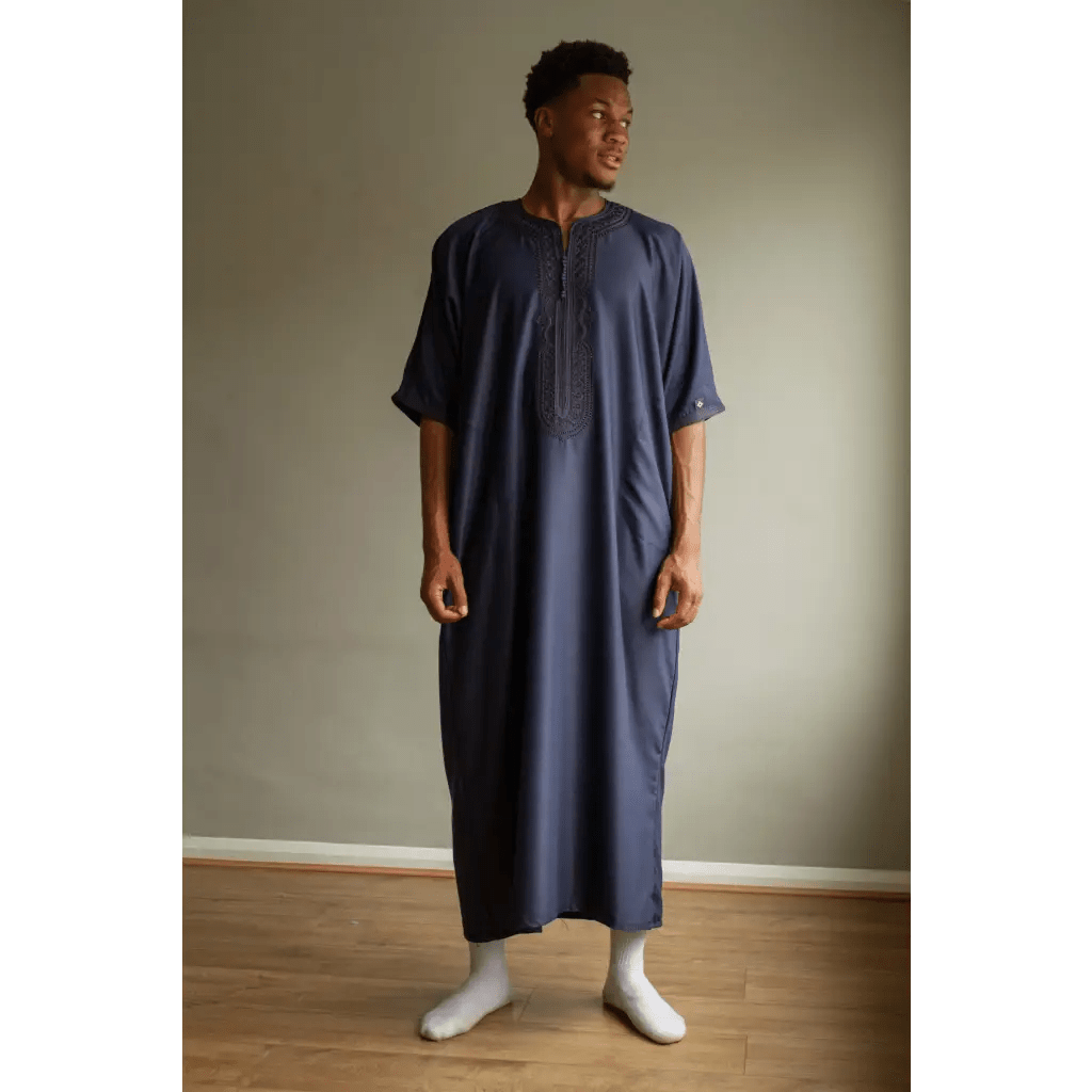 Cotton Moroccan Thobe - Stylish Tradition - newarabia