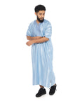 Classic Shiny Moroccan Thobe