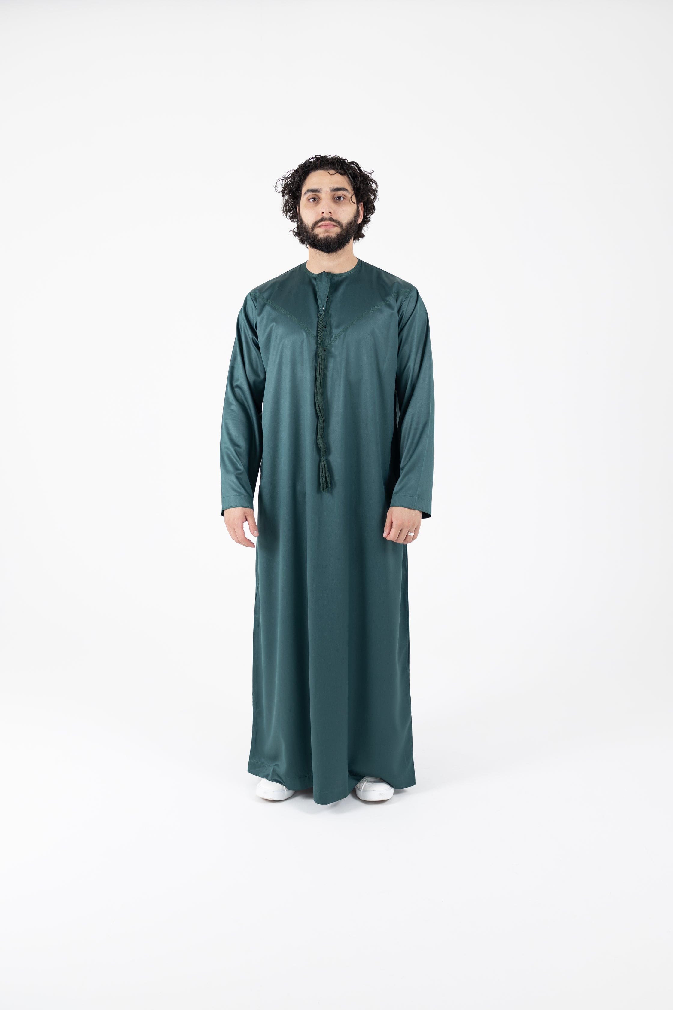 green emirati thobe
