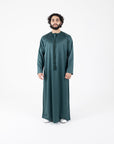 green emirati thobe