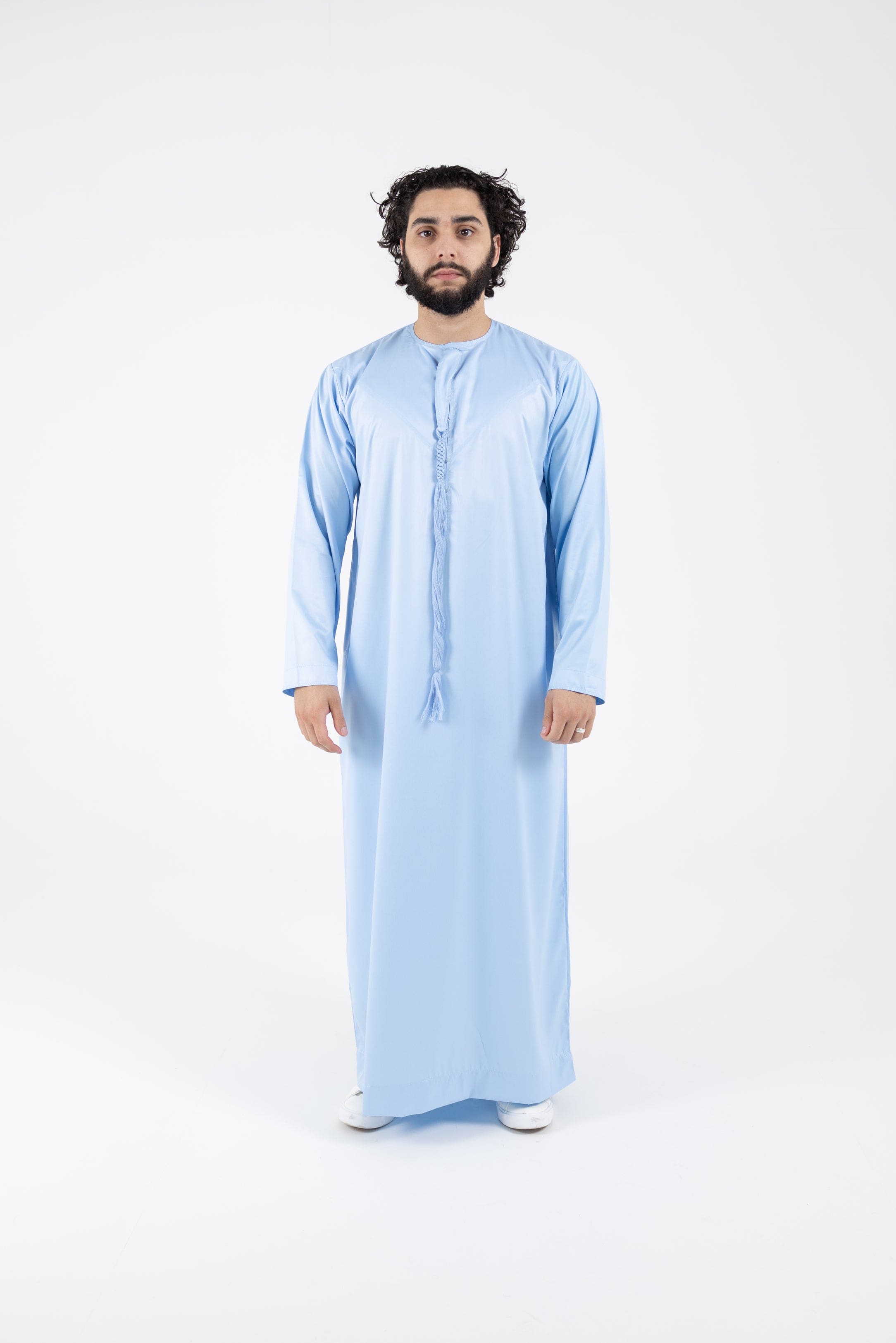 light blue emirati thobes