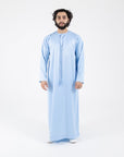 light blue emirati thobes