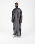 Black lightweight thobe Djellaba