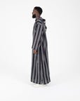Black lightweight thobe Djellaba