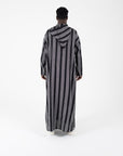 Black lightweight thobe Djellaba