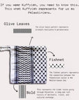 Palestinian keffiyeh scarf