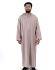 Hazel Brown Premium Linen Summer Djellaba
