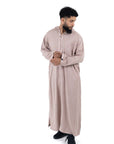 Hazel Brown Premium Linen Summer Djellaba