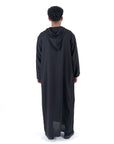 Black Premium Linen Summer Djellaba