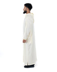 Cream Premium Linen Summer Djellaba