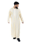 Cream lightweight thobe Djellaba