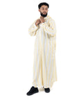 Cream lightweight thobe Djellaba