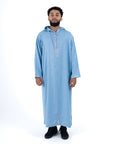 Sky blue Premium Linen Summer Djellaba
