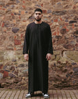 Black Essential Emirati Thobes - newarabia Apparel & Accessories