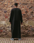 Black Essential Emirati Thobes - newarabia Apparel & Accessories
