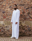 Essential White Emirati Thobes - newarabia Apparel & Accessories