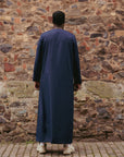 Essential Navy Emirati Thobes - newarabia Apparel & Accessories