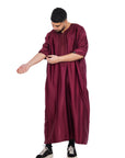 Classic Shiny Moroccan Thobe