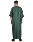 UK Green Shiny Jawhara moroccan Thobe