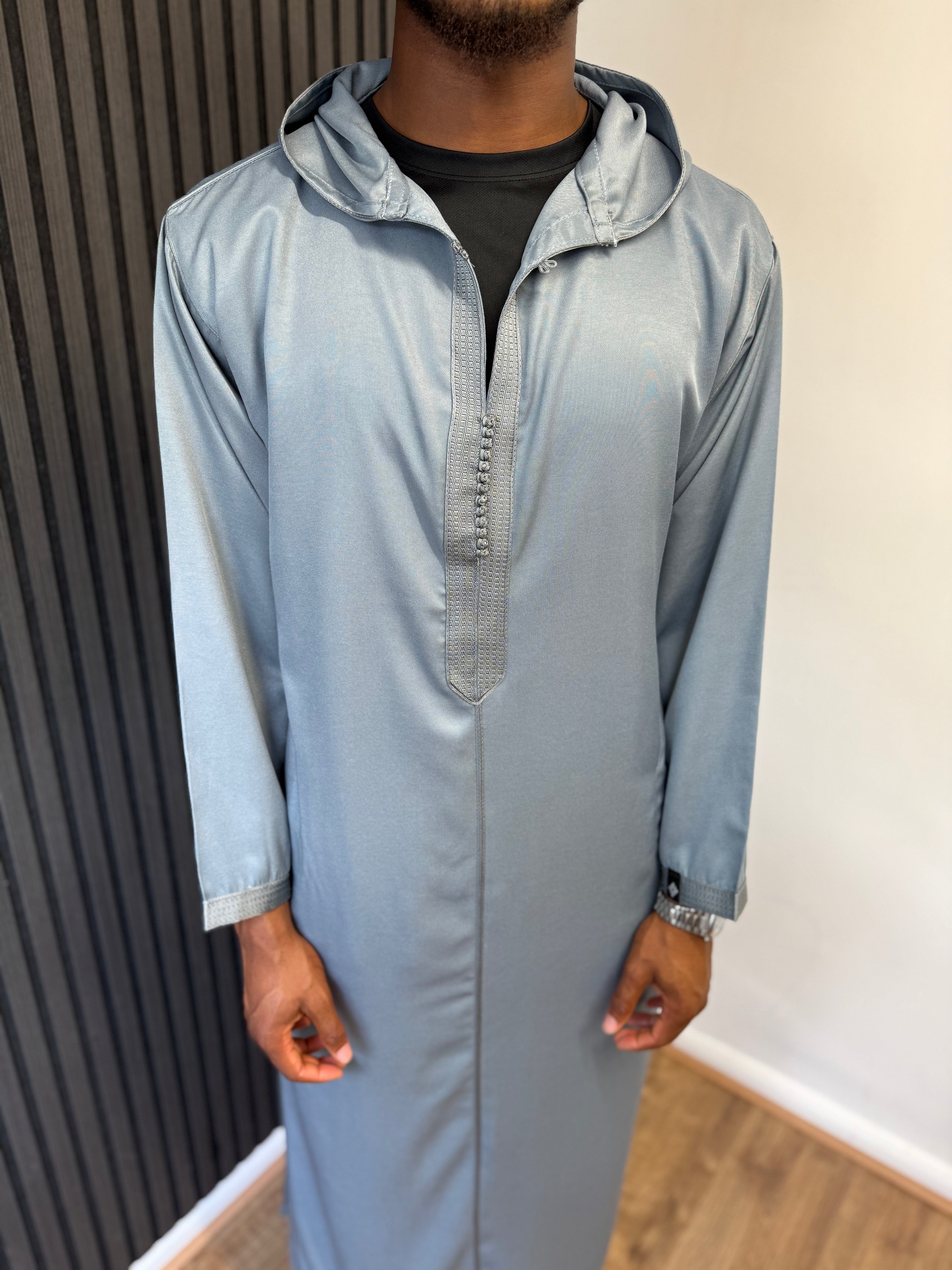 Cotton Hooded Djellaba - Apparel & Accessories Cotton