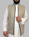 Double-Sided Melton Waistcoat - Apparel & Accessories