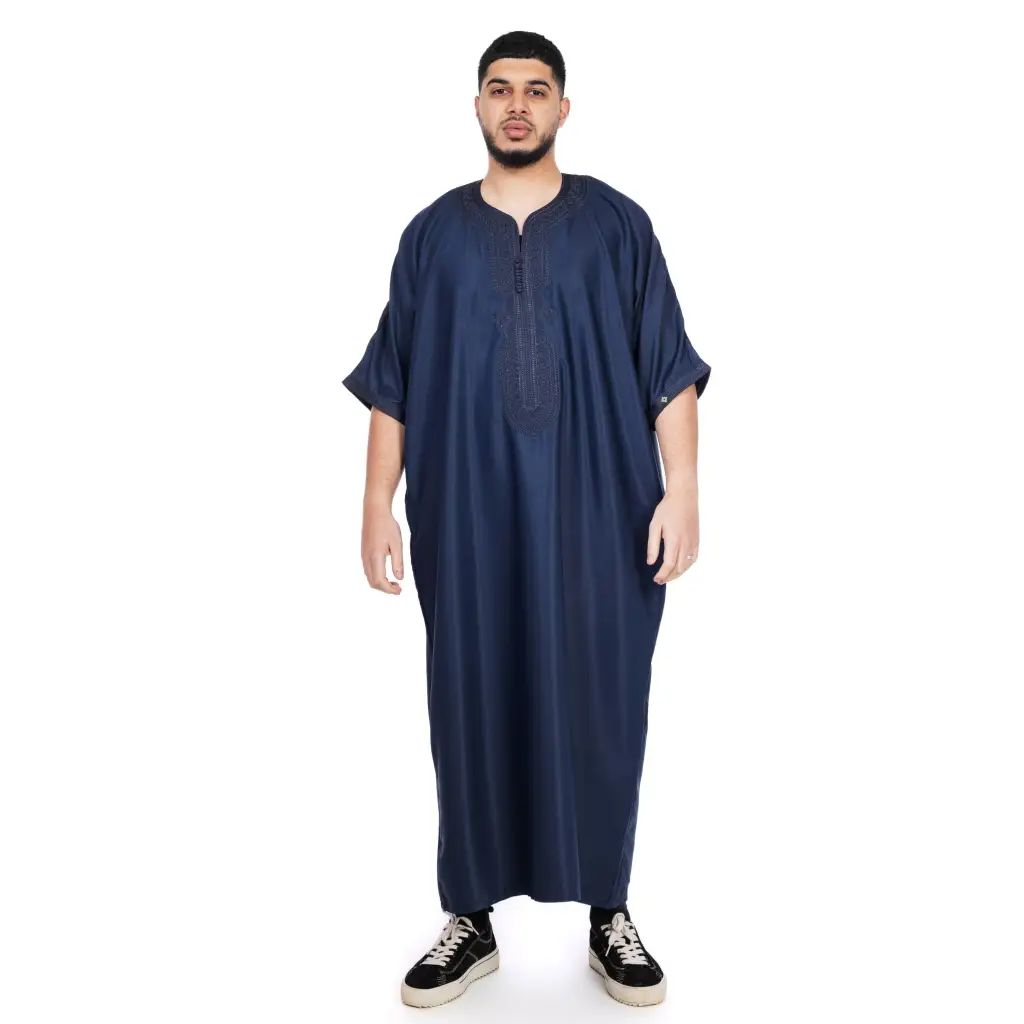 Cotton Short Sleeve thobe - Apparel & Accessories Cotton