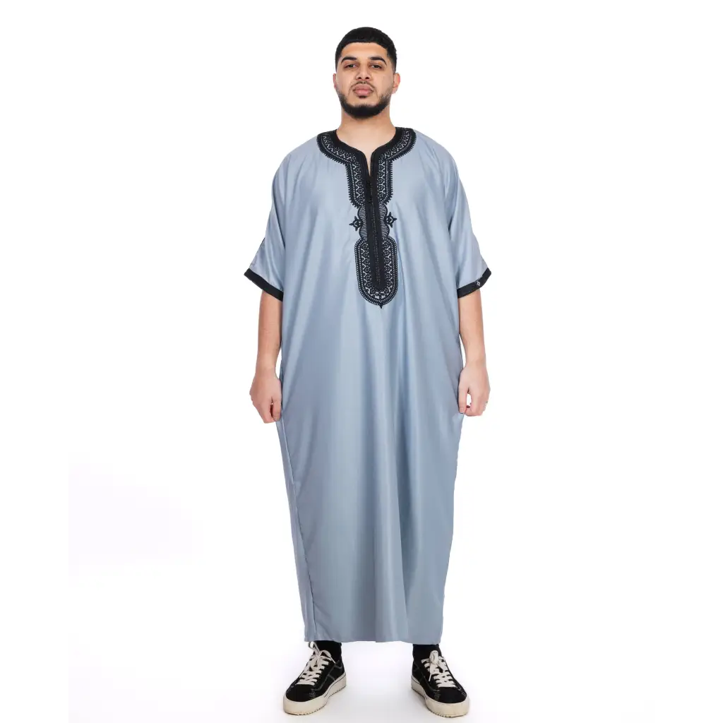 Cotton Short Sleeve thobe - Apparel & Accessories Cotton