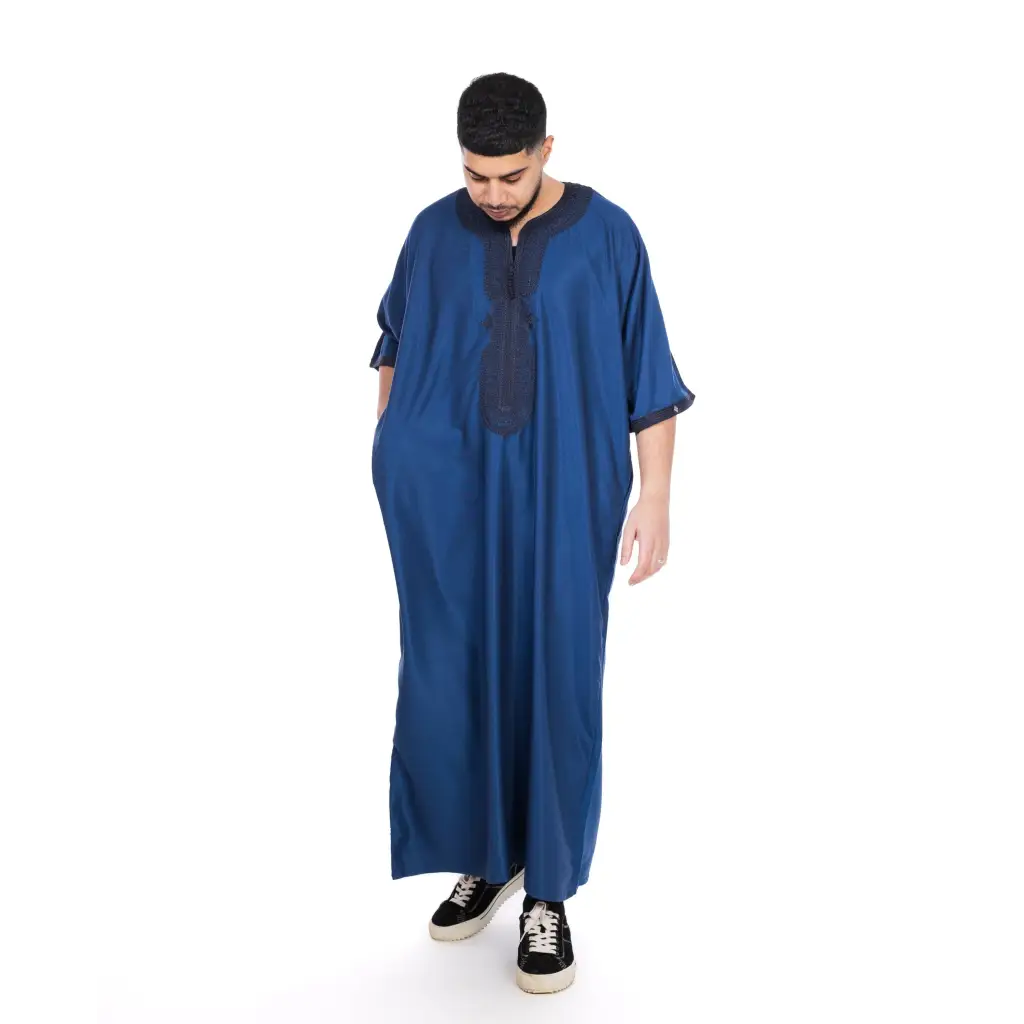 Cotton Short Sleeve thobe - Apparel & Accessories Cotton