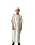 Kids Shiny Moroccan Thobe - Apparel & Accessories Kids