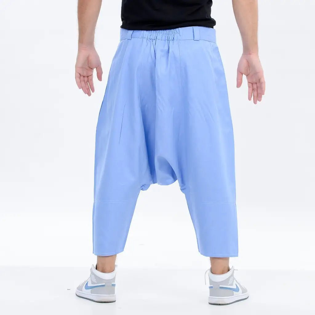 Moroccan Men's Loose Fit Saroual Trousers - newarabia