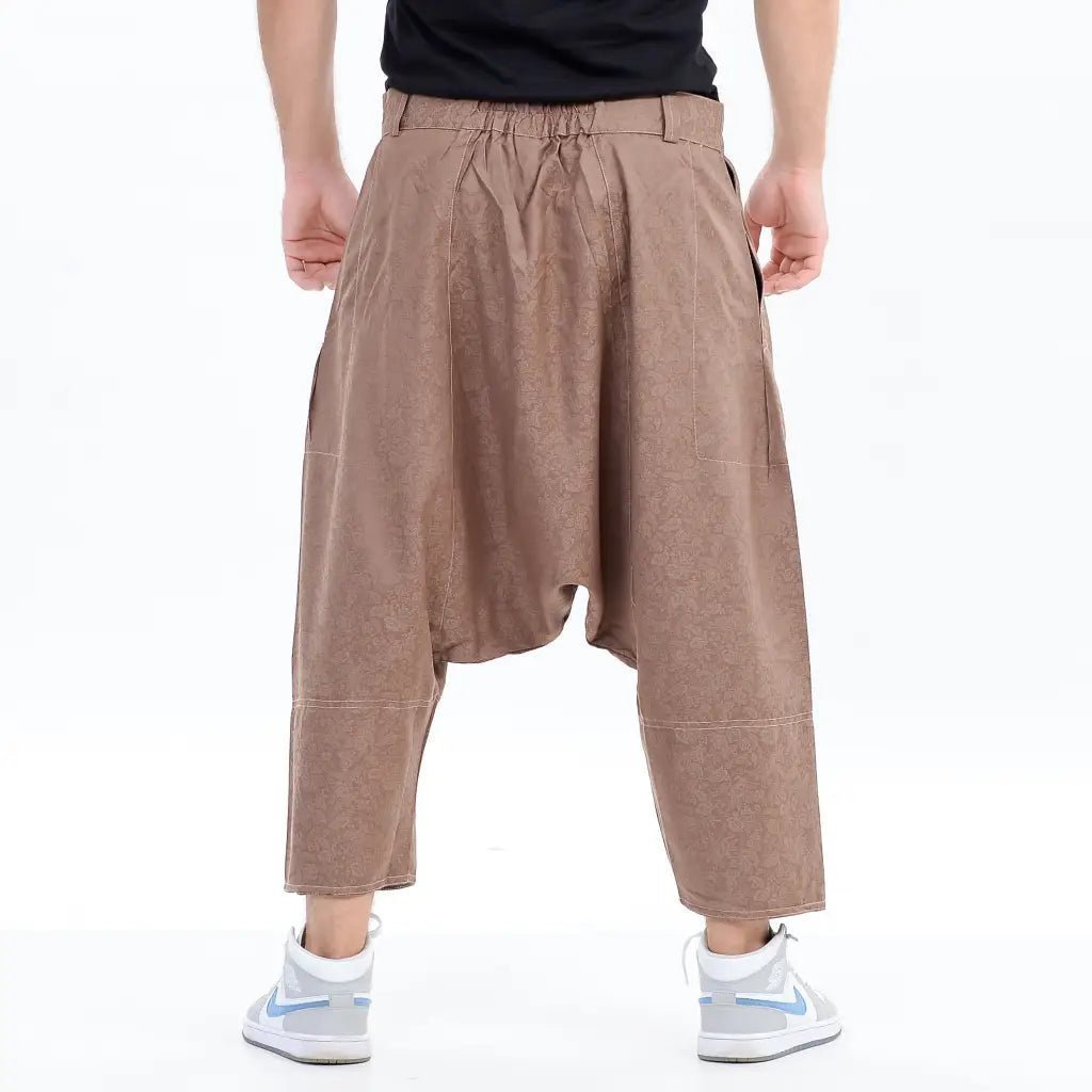 Moroccan Men's Loose Fit Saroual Trousers - newarabia