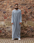 The Classic Emirati Thobes - Pebble / 52 - Apparel &