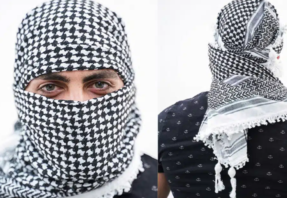 difference between shemagh and keffiyeh scarf