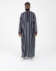 Navy lightweight Djellaba thobe