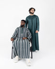 Green lightweight Djellaba thobe