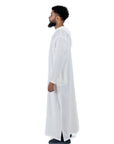 White Premium Linen Summer Djellaba