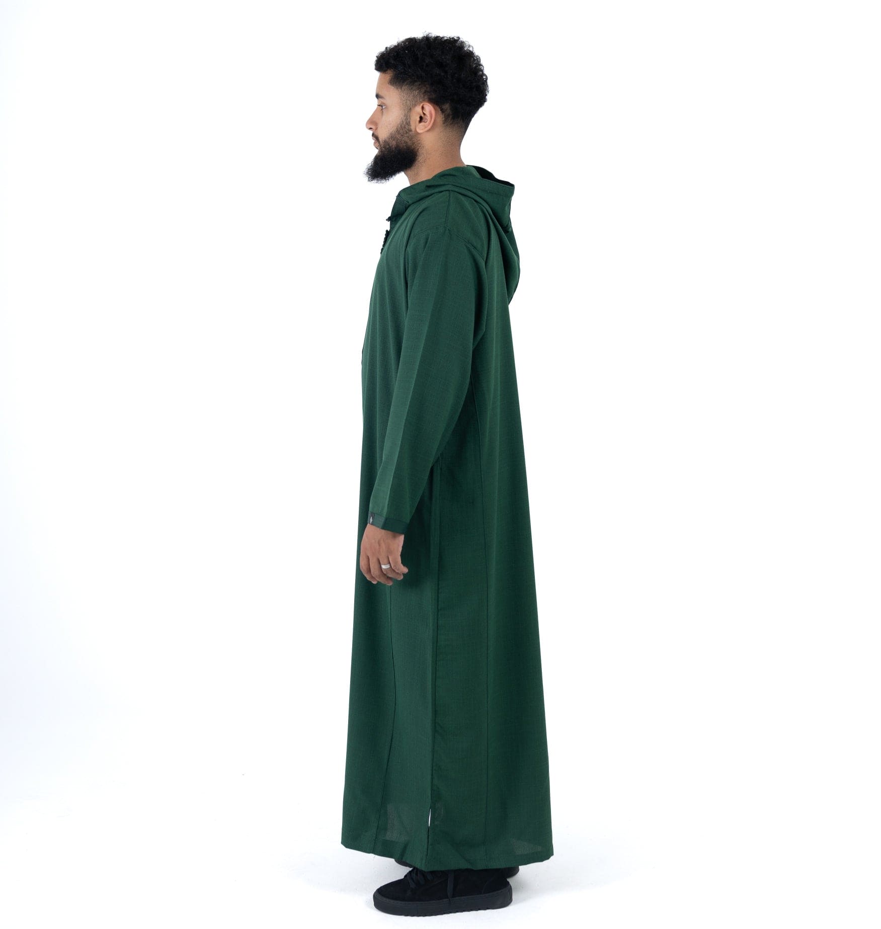 Green Premium Linen Summer Djellaba