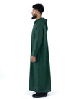 Green Premium Linen Summer Djellaba