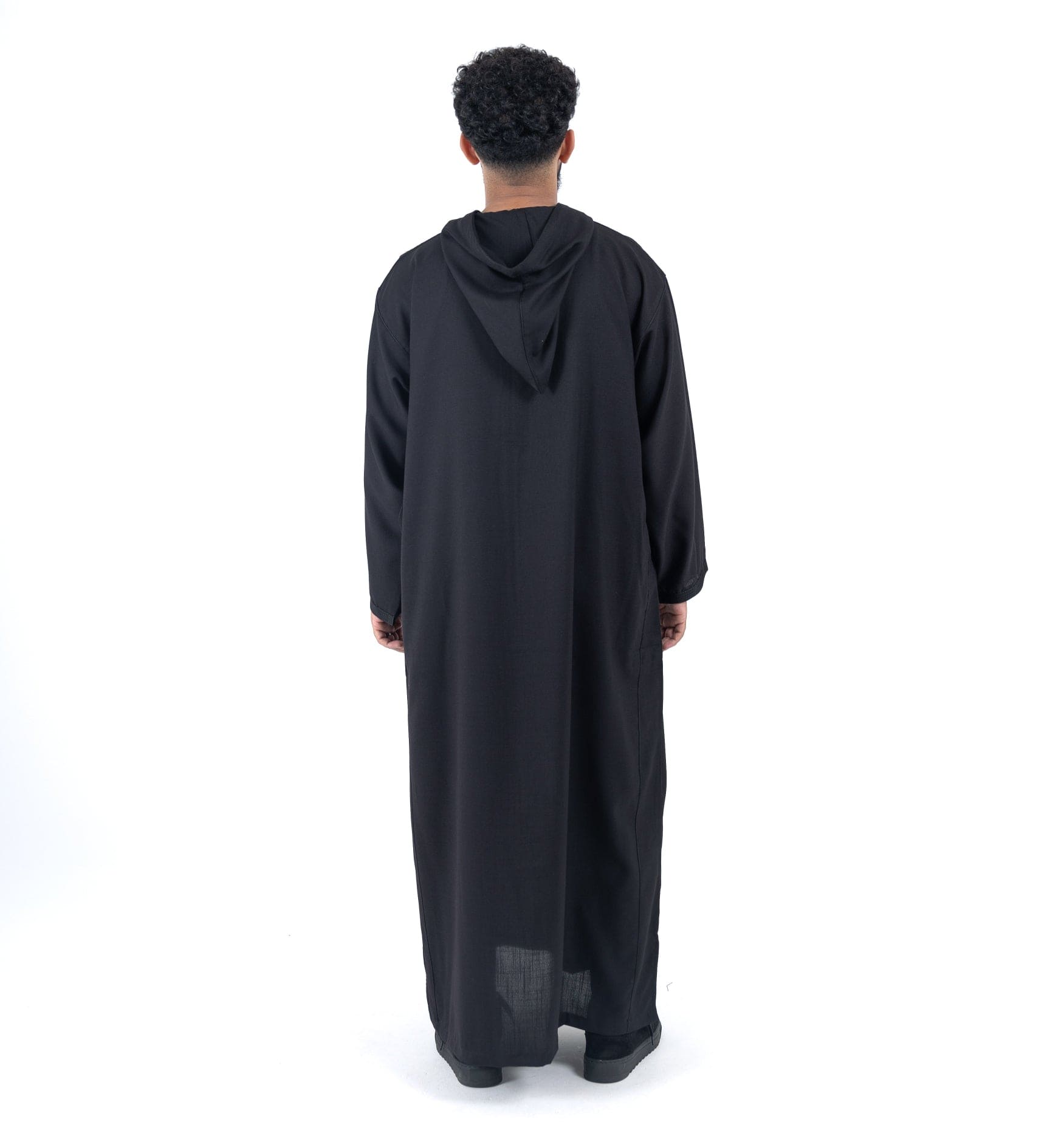 Black Premium Linen Summer Djellaba