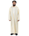 Cream lightweight thobe Djellaba 