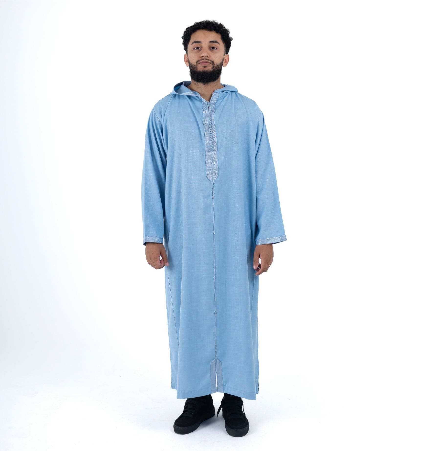 Sky blue Premium Linen Summer Djellaba