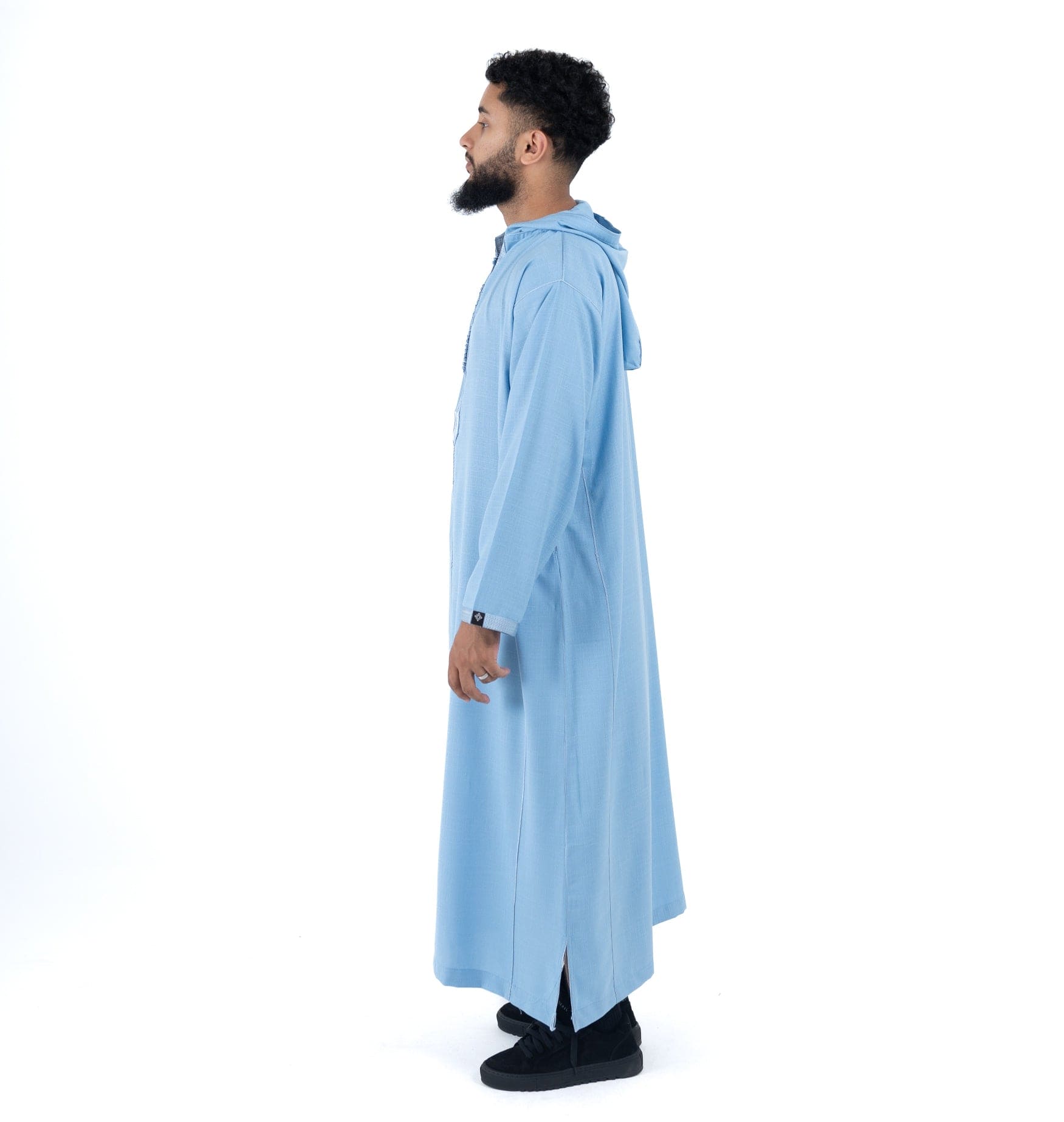 Sky blue Premium Linen Summer Djellaba