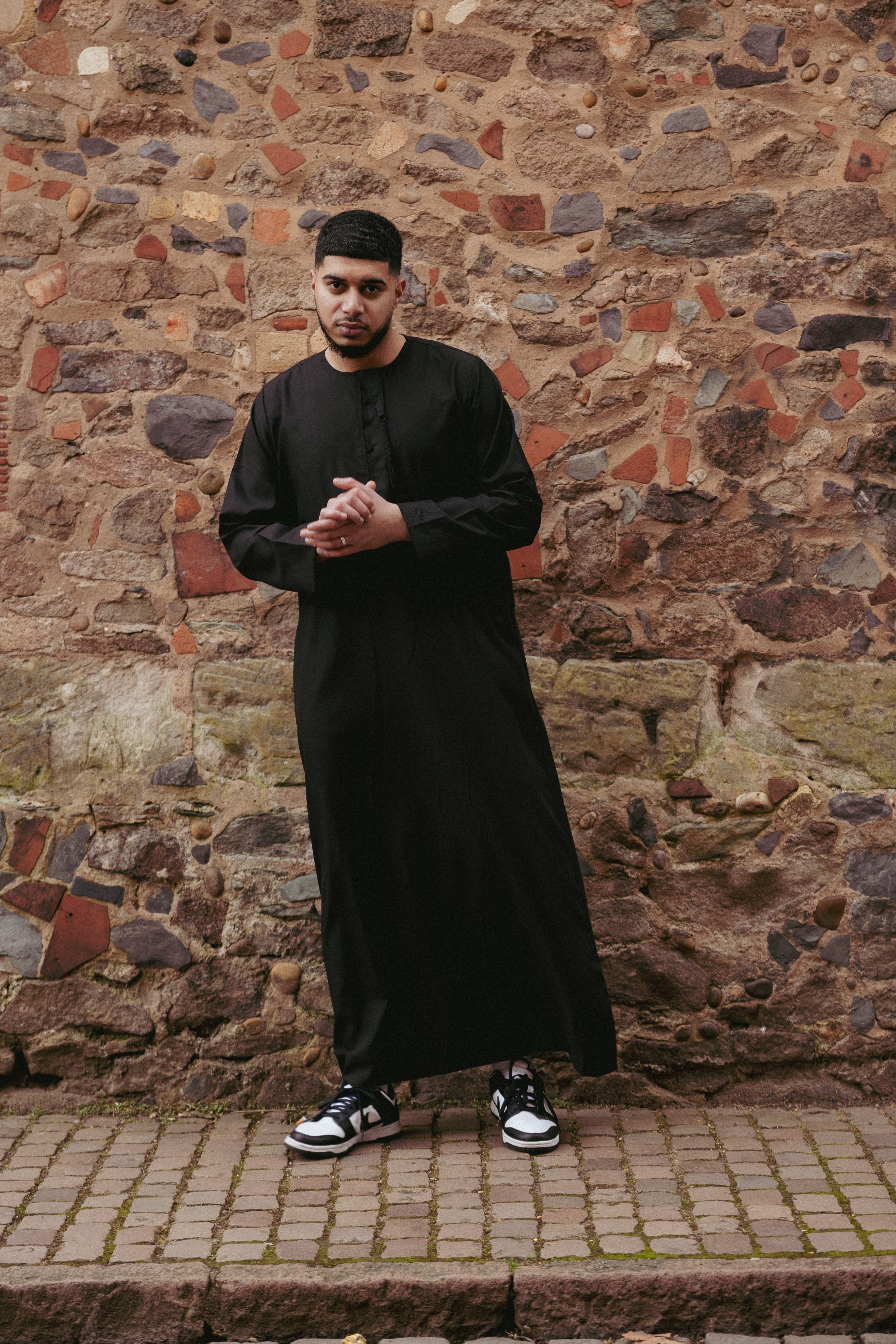 Black Essential Emirati Thobes - newarabia Apparel &amp; Accessories