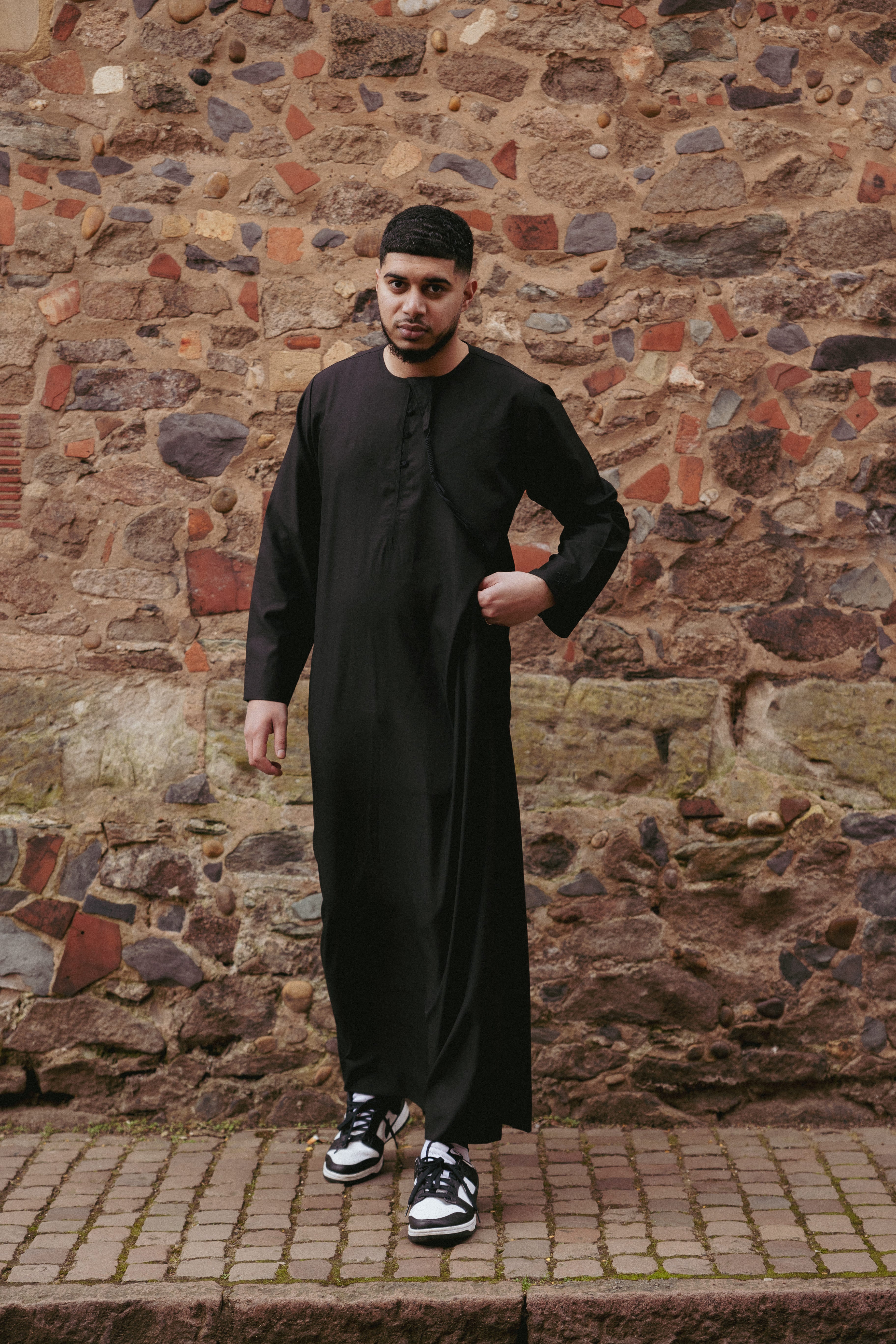 Black Essential Emirati Thobes - newarabia Apparel &amp; Accessories