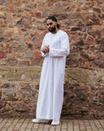 Essential White Emirati Thobes - newarabia Apparel & Accessories