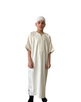 Kids Shiny Moroccan Thobe