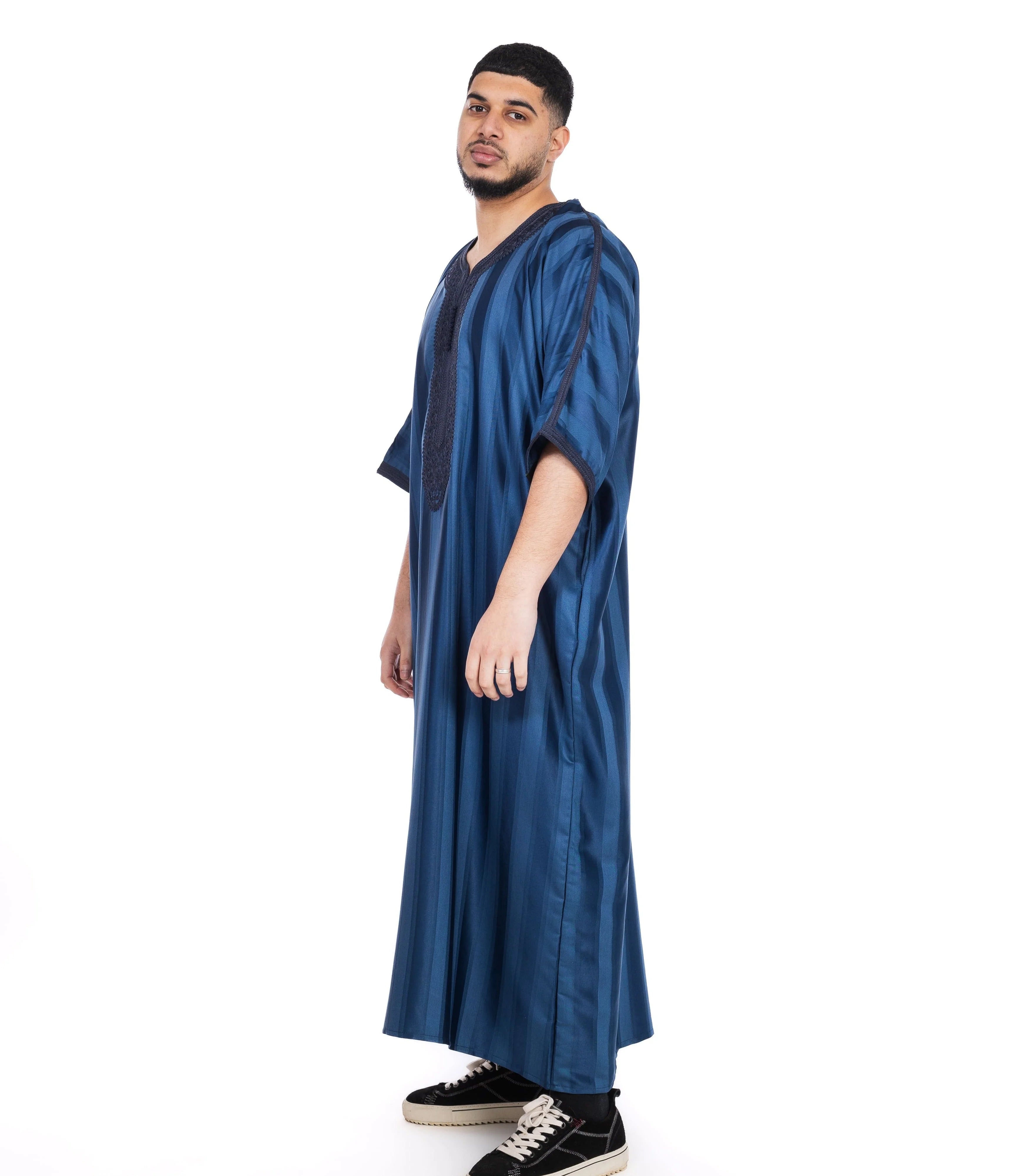 Classic Shiny Moroccan Thobe - Apparel &amp; Accessories