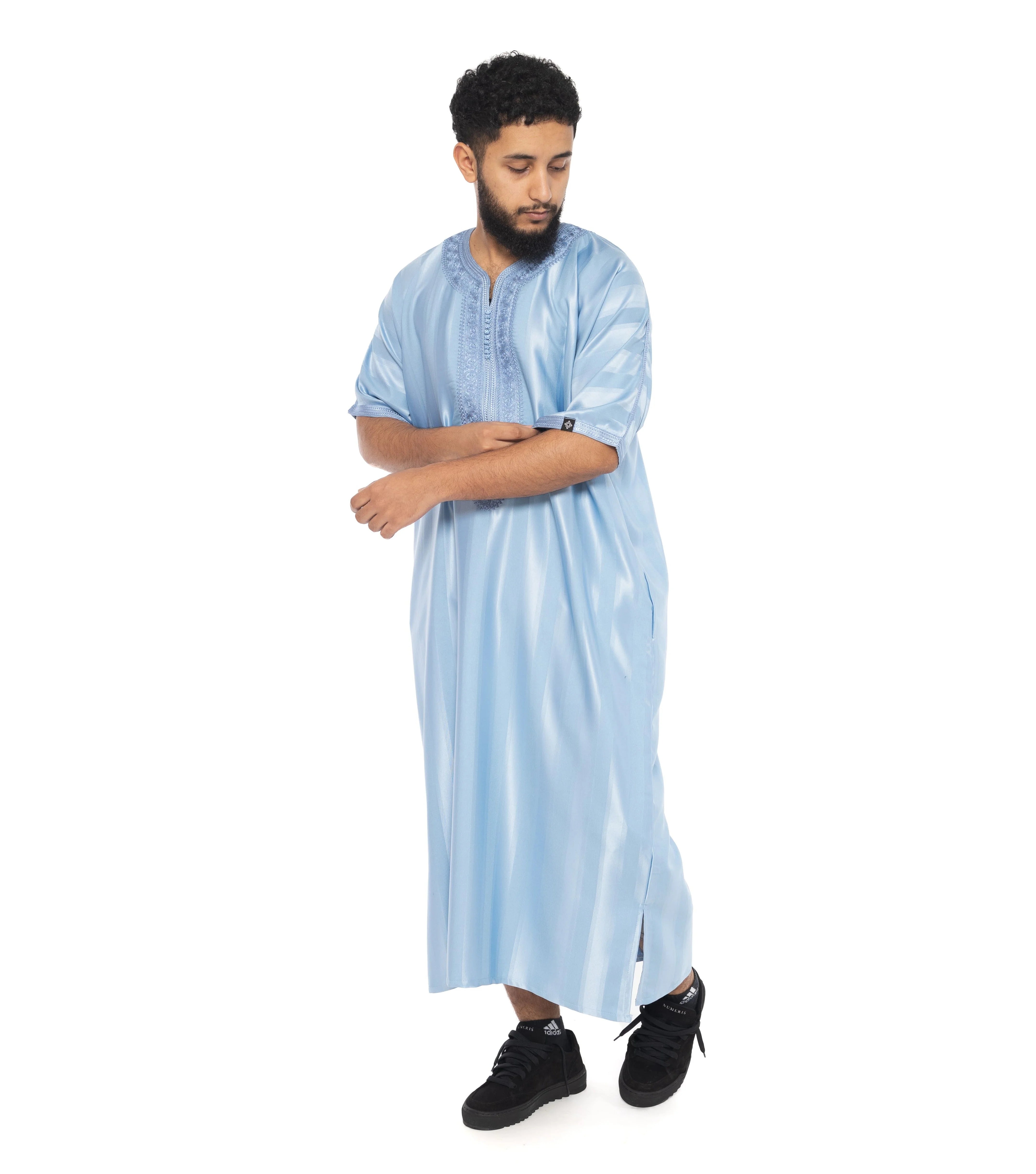 Classic Shiny Moroccan Thobe - Apparel &amp; Accessories