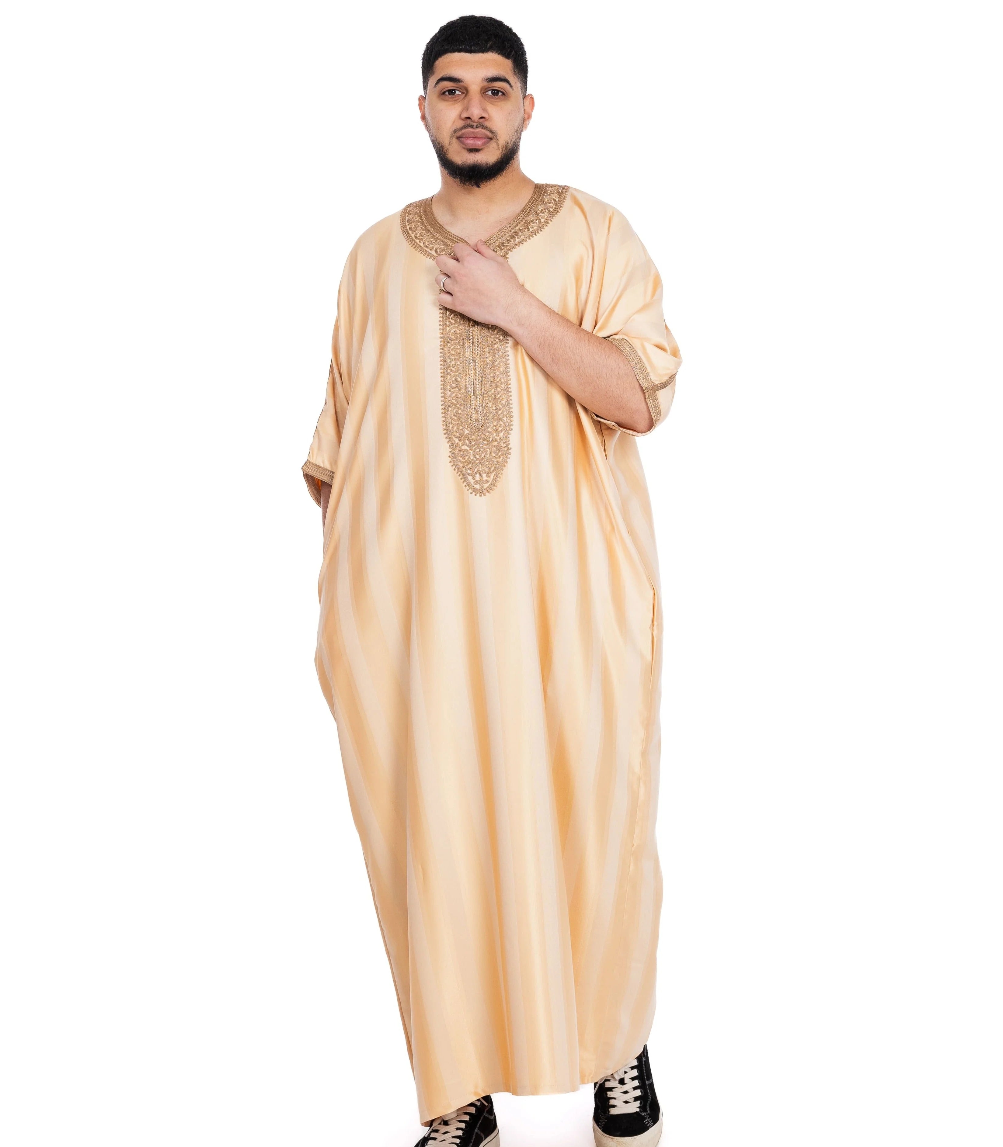 Classic Shiny Moroccan Thobe - Apparel &amp; Accessories